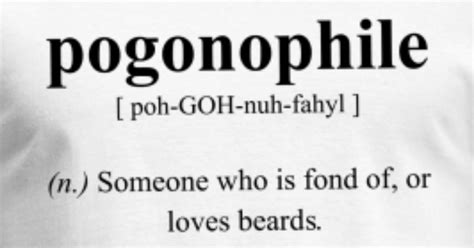 pogonophilia meaning